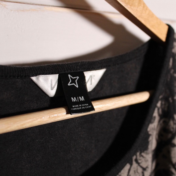 Black n Beige Pattern Long Sleeve - Picture 5 of 9